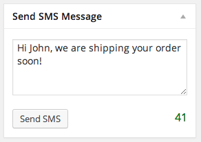 WooCommerce Twilio SMS Notification Send Message