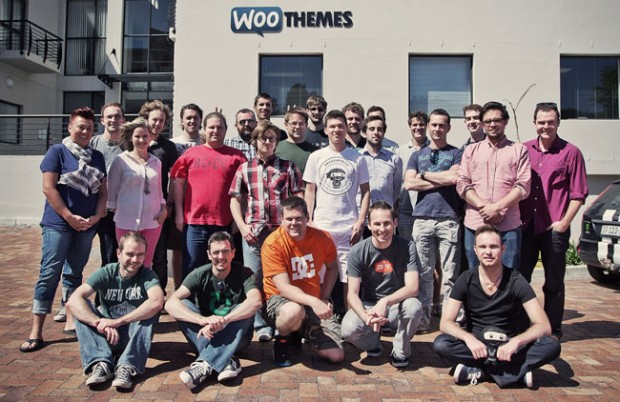 The WooThemes team on their 2012 WooTrip in Cape Town.