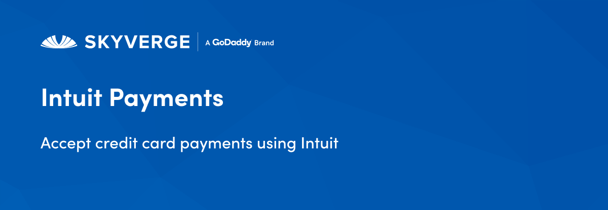 Accept credit card payments using Intuit