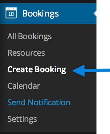 Create Manual Booking