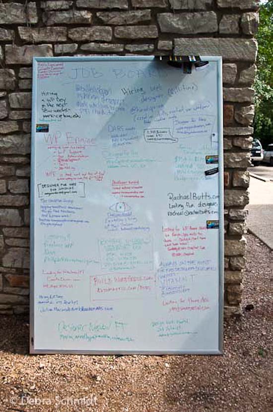 The job board from WordCamp Austin 2012