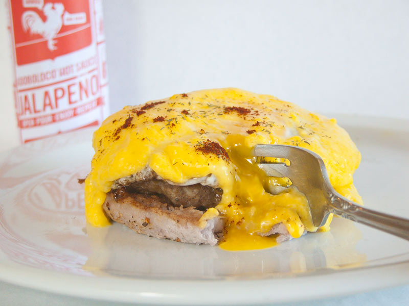Hawaiian eggs Benedict is just one meal you can make with this sauce, mmmm.