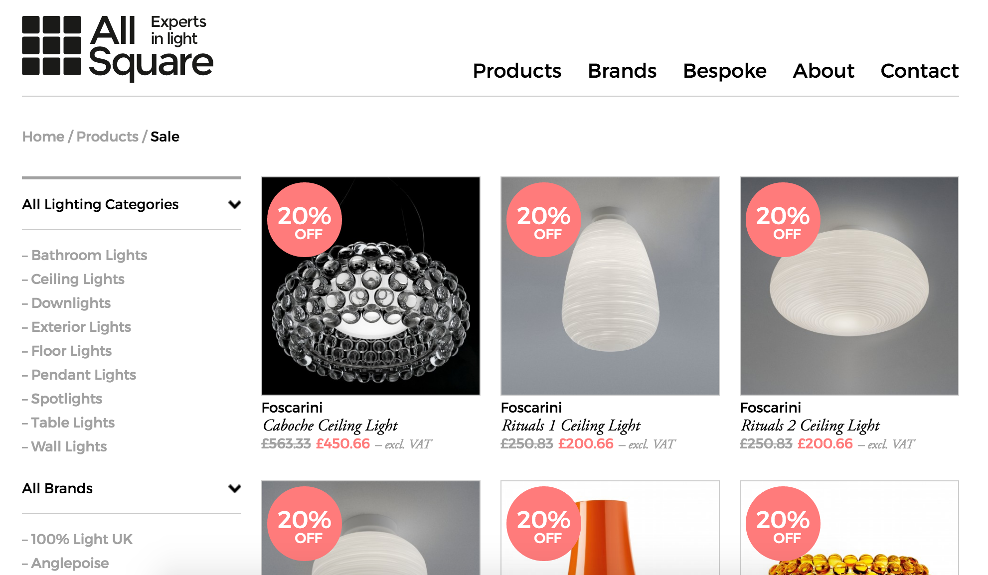 Looking for a discount on a lamp or overhead light? Look no further than this dedicated page.