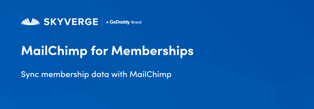Sync membership data with MailChimp