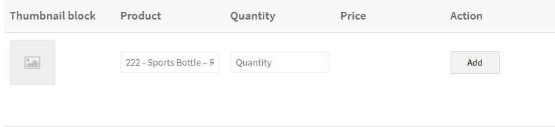 powerful search functionality feature on quick order form