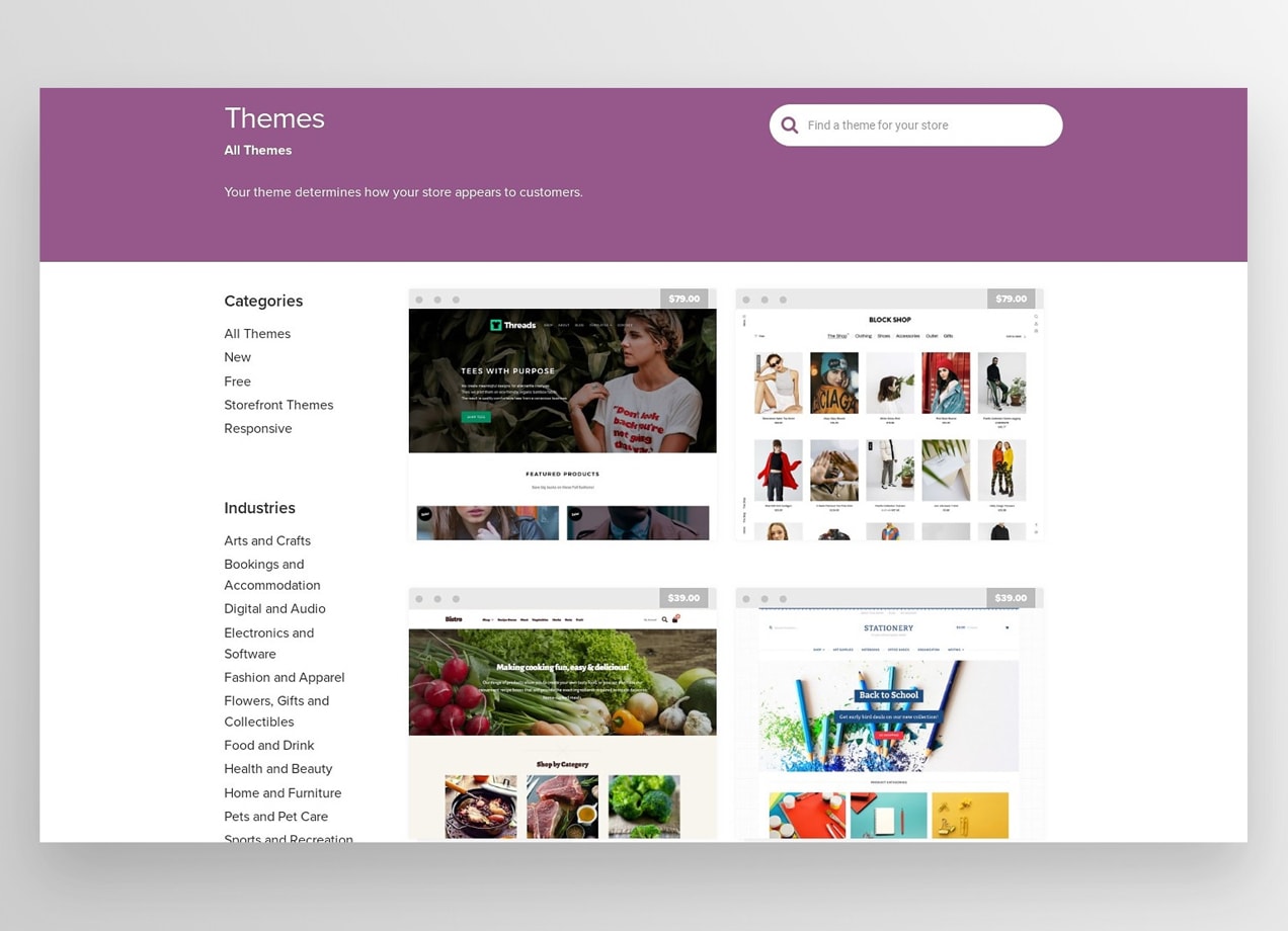 The WooCommerce theme library