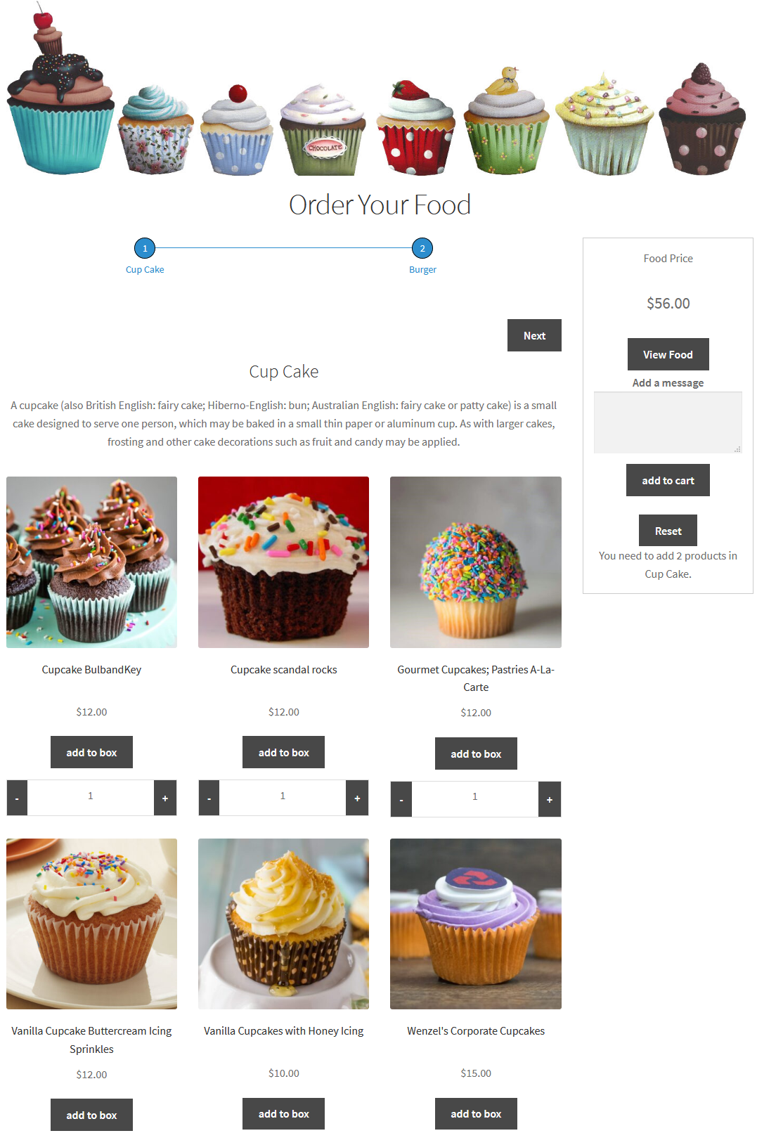 bundle builder for woocomerce pricing layout at right side