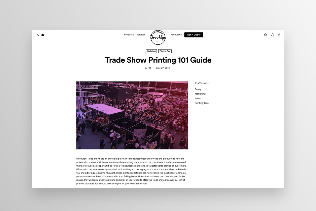 trade show printing guide blog post