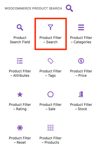 Product – Search - WooCommerce