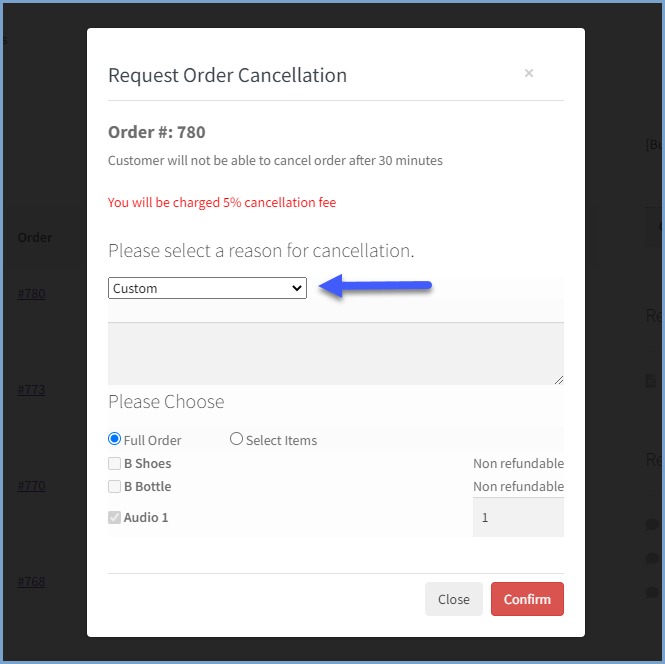 Customer Order Cancellation for WooCommerce