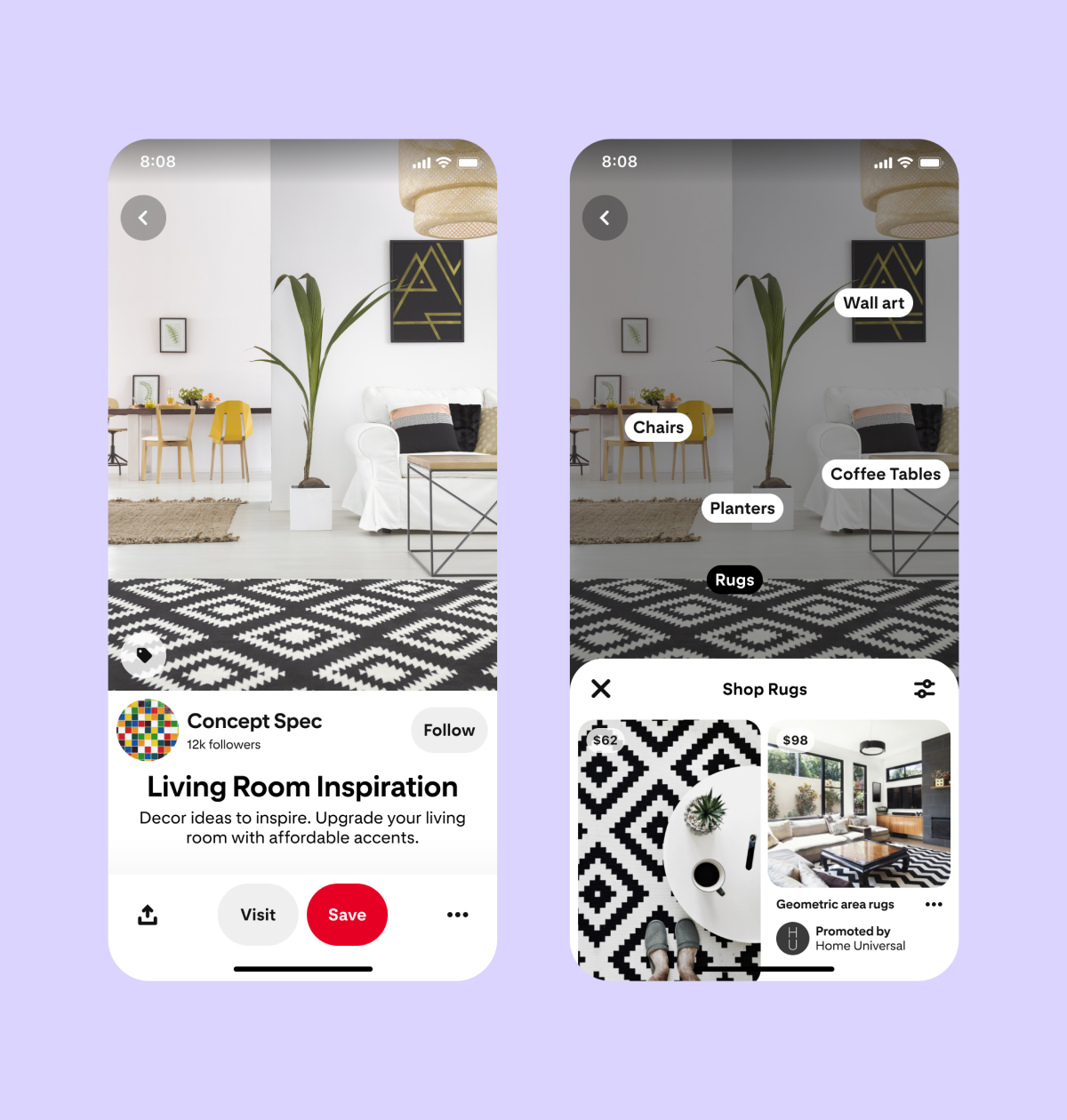 Pinterest product tagging