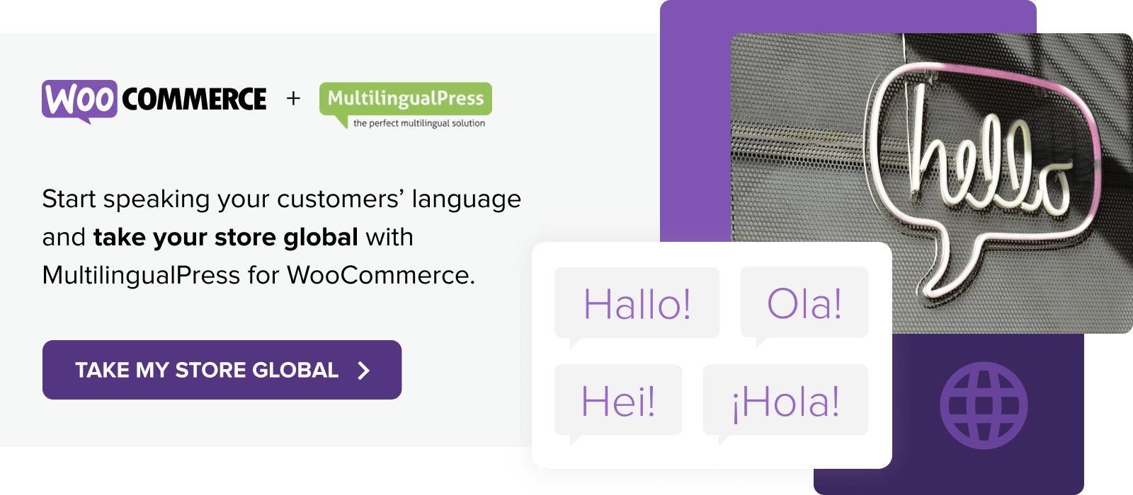 Take your store global with MultilingualPress
