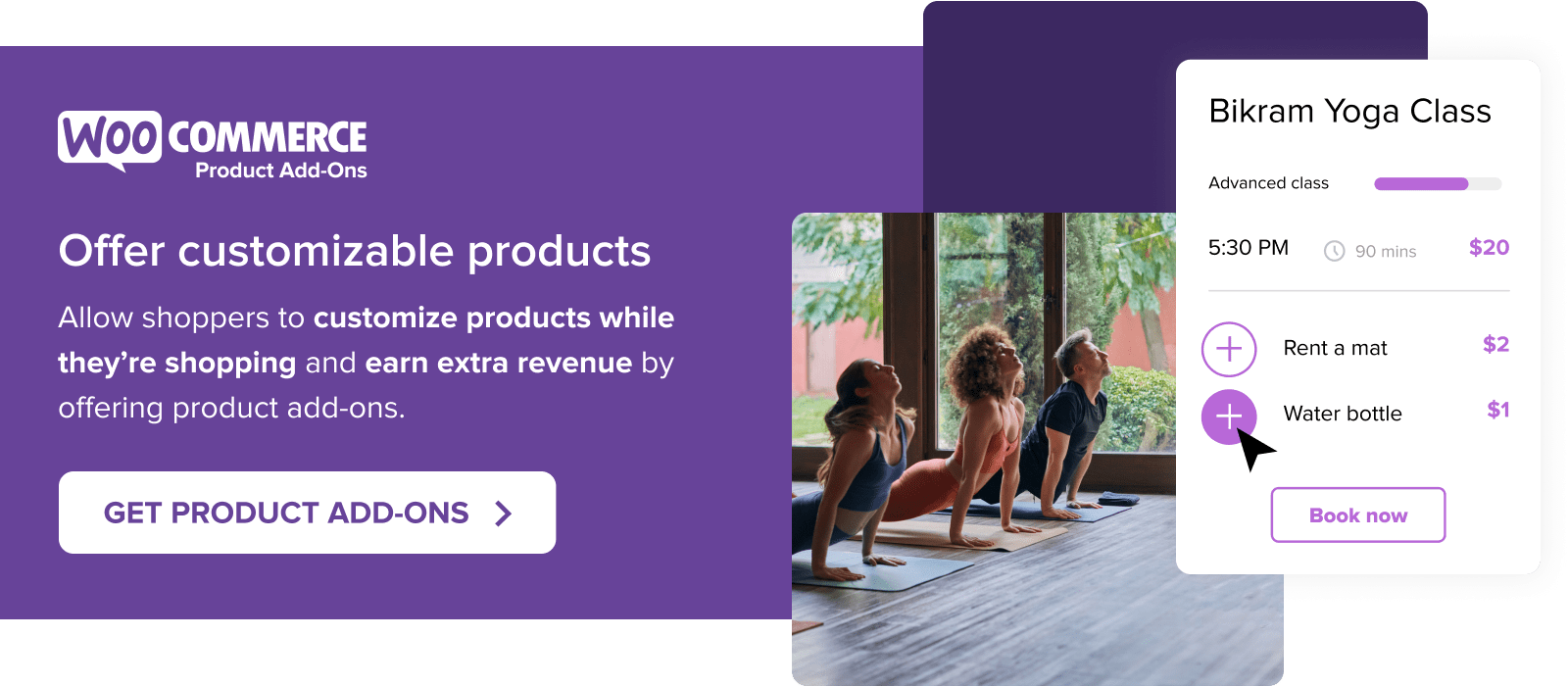 Offer customizable products with WooCommerce Product Add-ons
