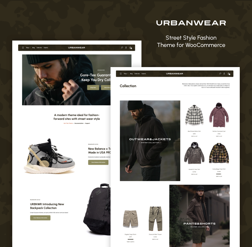 Urban Wear - Street Wear Style Fashion Theme for WooCommerce