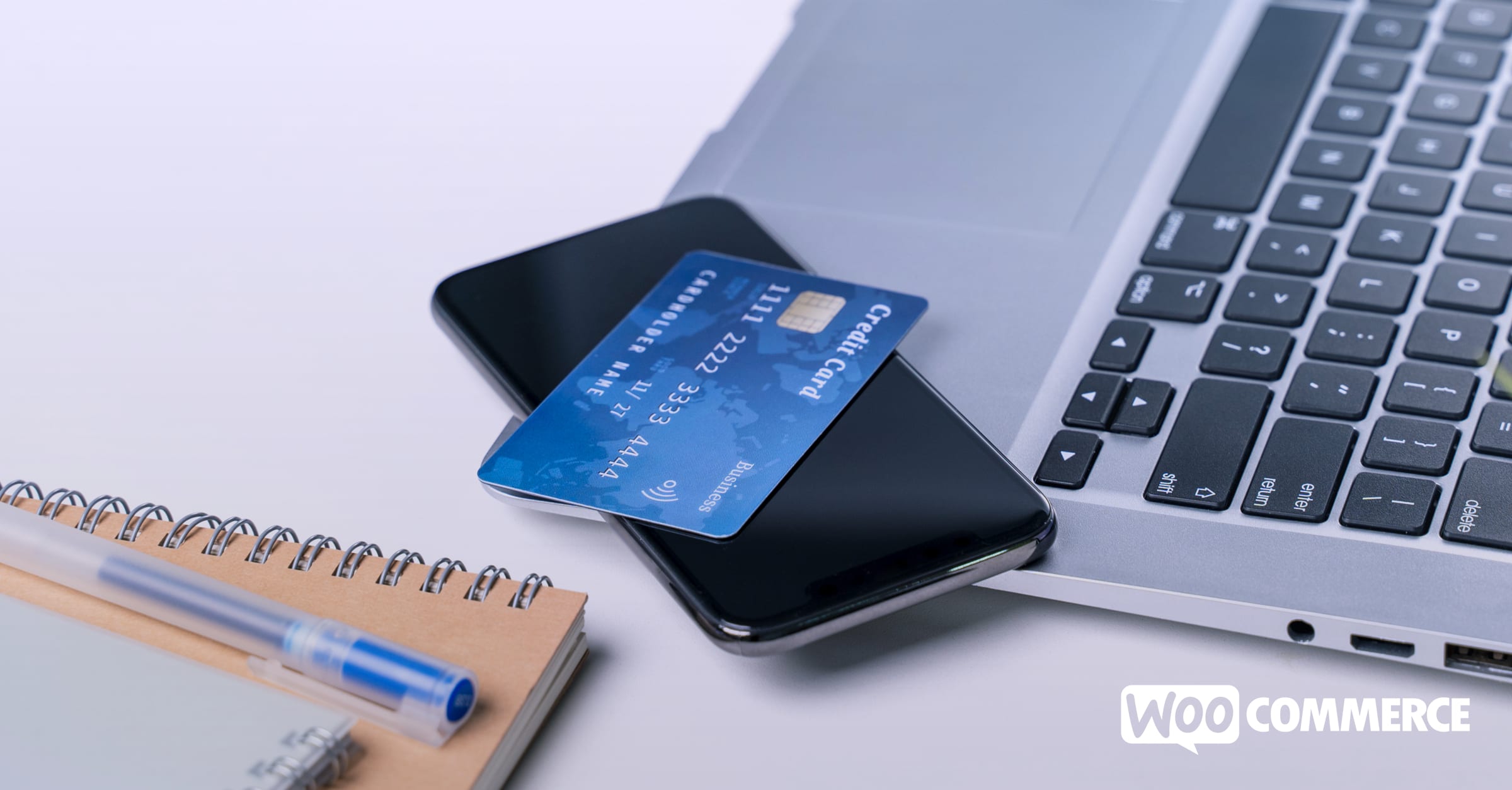 credit card on top of electronic devices