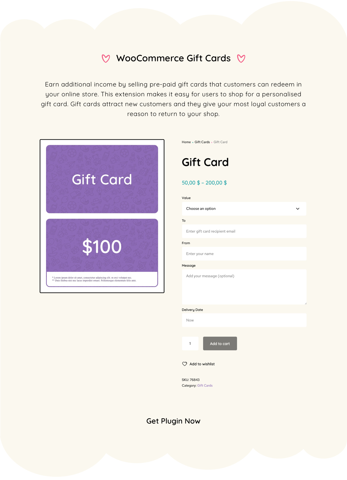 Treehouse – WooCommerce Gift Cards