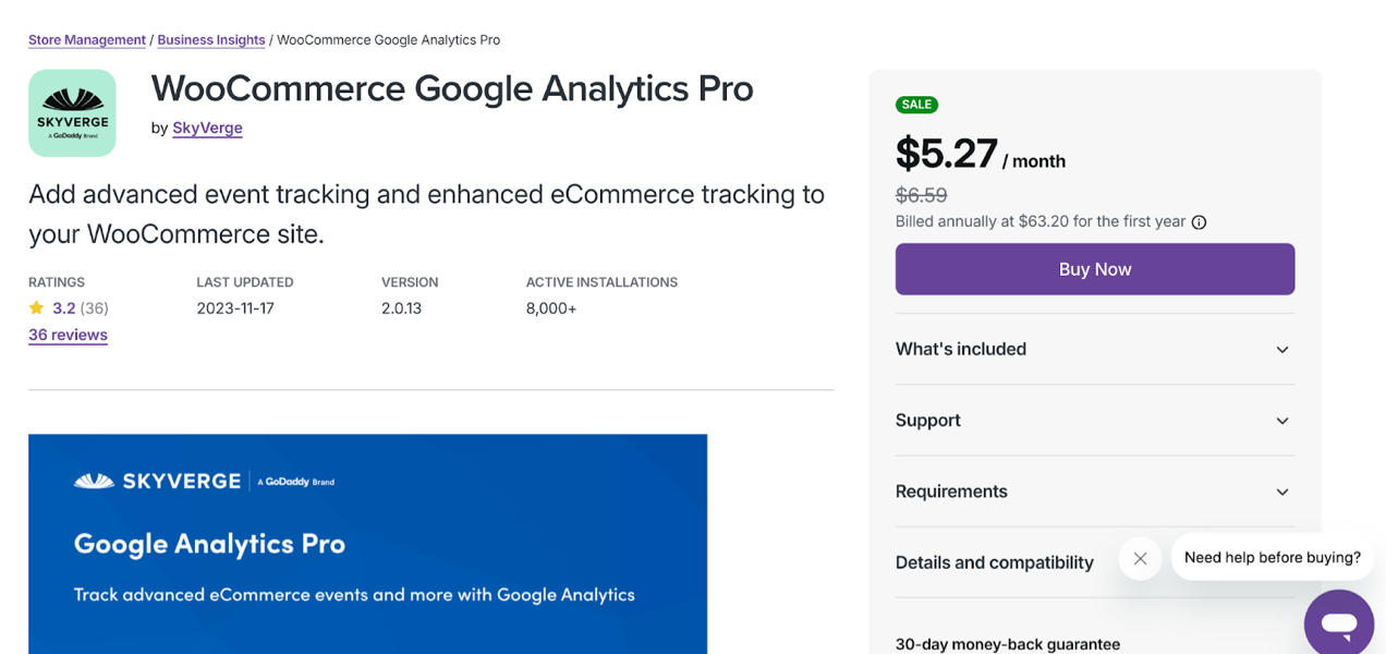 Google Analytics Pro extension