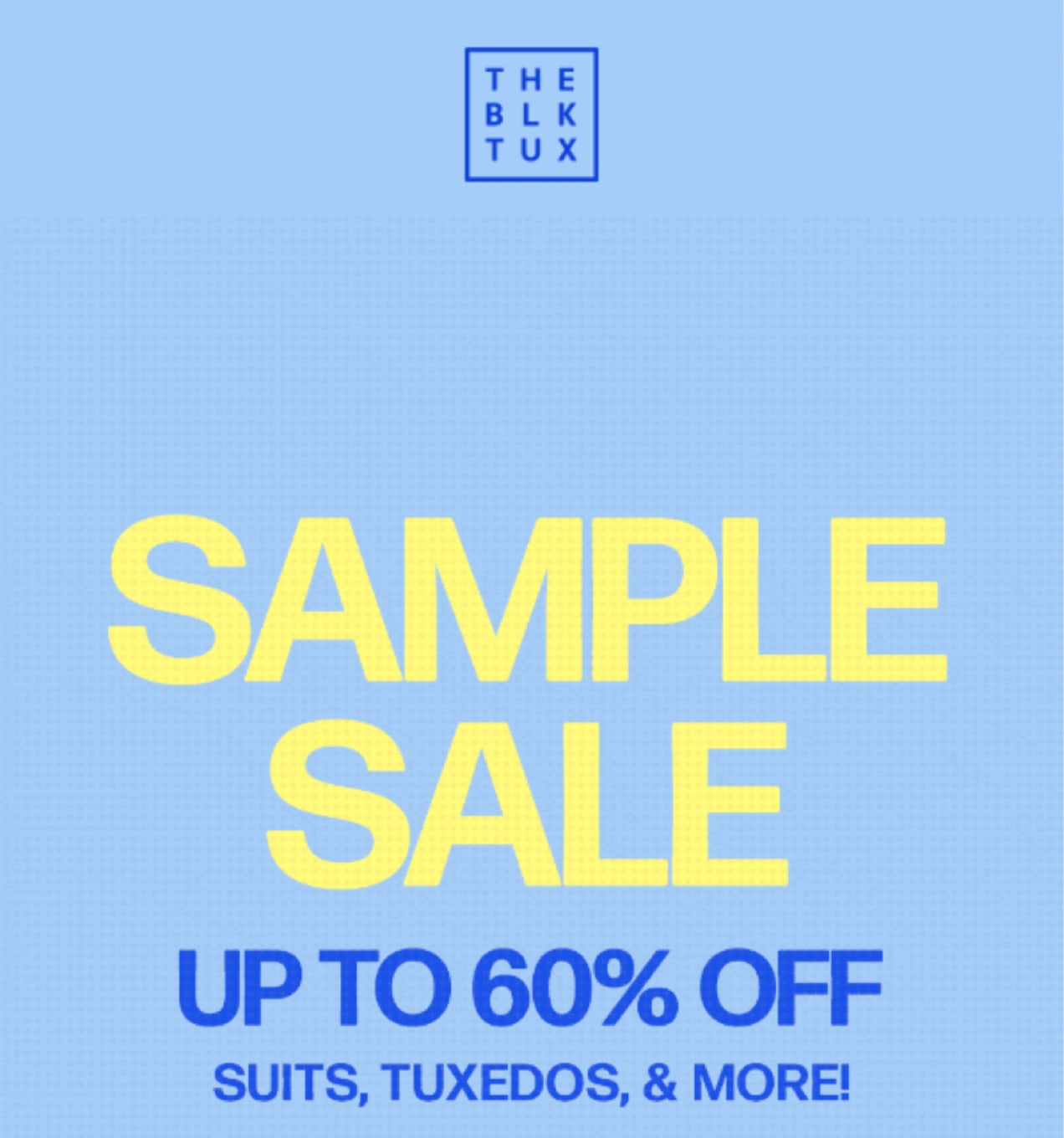 sample sale email example